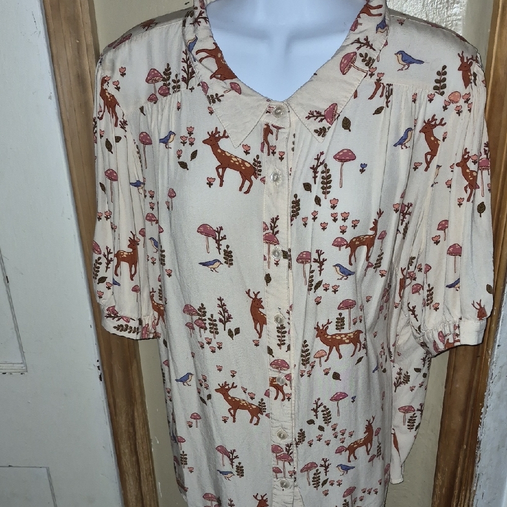 Modcloth Princess Highway Shirt Size 20